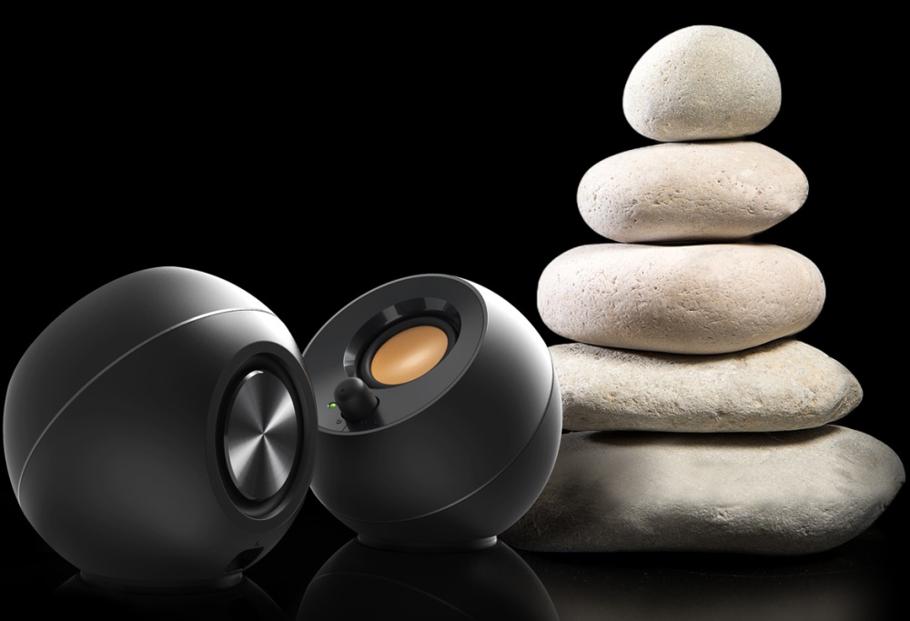 Loa vi tính Creative Pebble Black - Hàng Chính Hãng