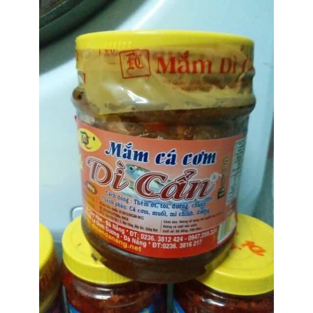 HCM - Mắm Cá Cơm Dì Cẩn Đặc Sản Đà Nẵng hủ 500g