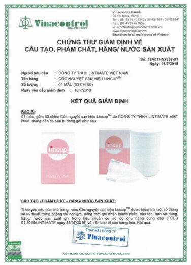 Cốc nguyệt san Lincup