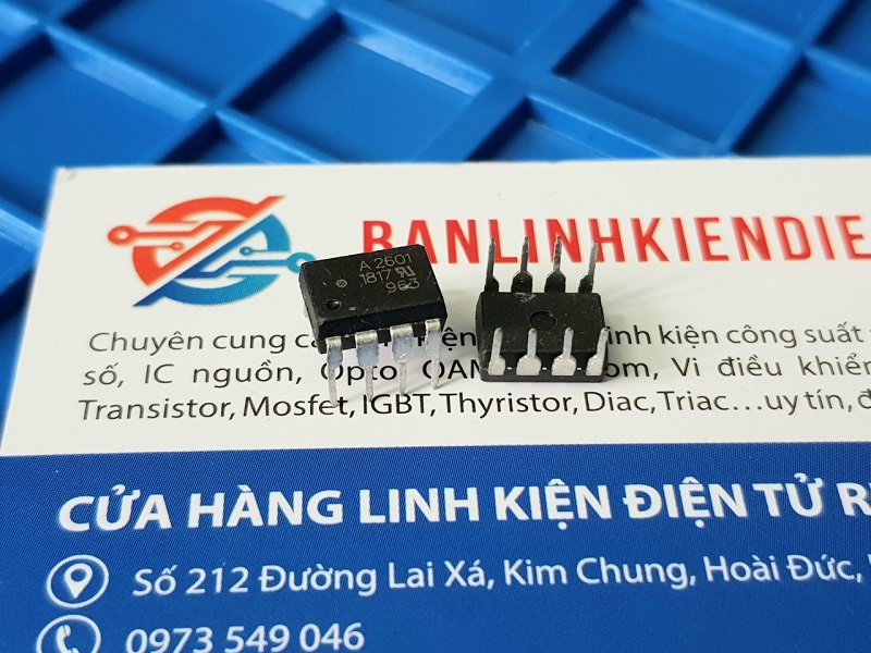 Combo 3 chiếc A2601, HCPL-2601, HP2601, A 2601 Opto Driver DIP-8