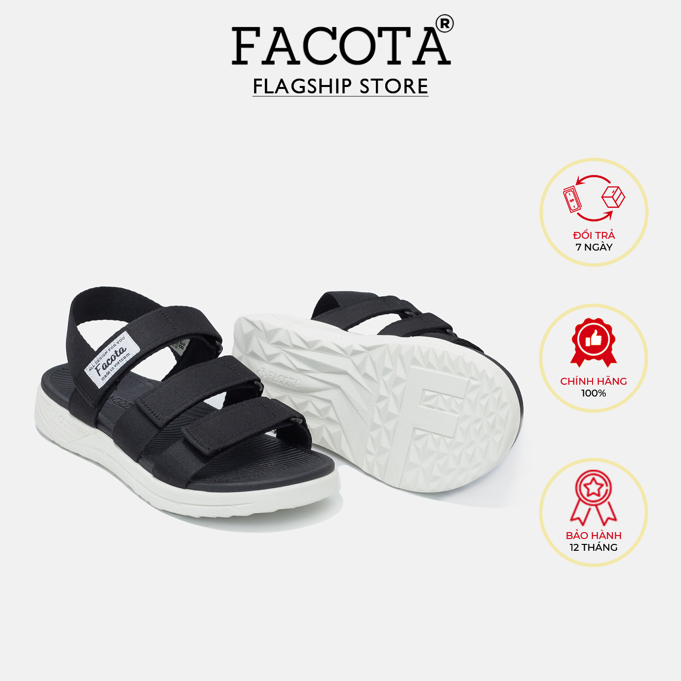 Giày Sandal Nữ thể thao Facota V4-SORENTO GLC06 - bảo hành 365 ngày