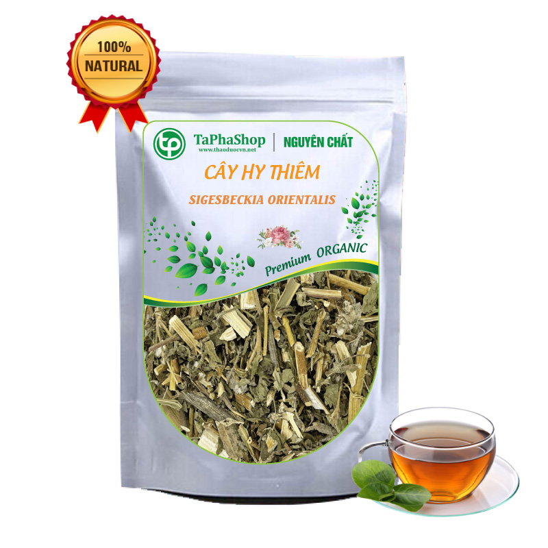 Cây hy thiêm sấy khô 1kg, Cây cỏ đĩ khô - tấn phát