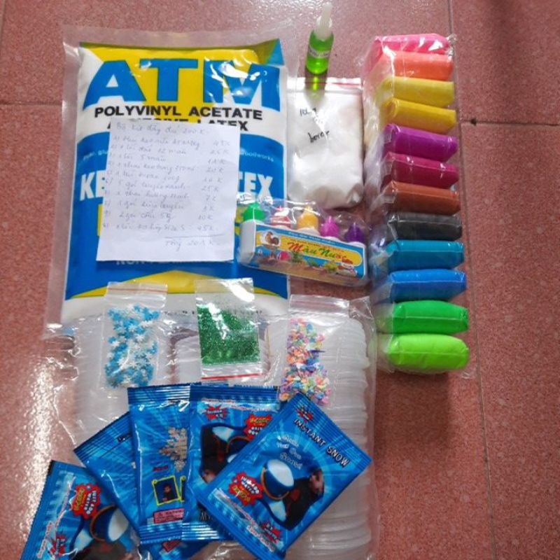 Bộ Kit Làm Slime Đầy Đủ