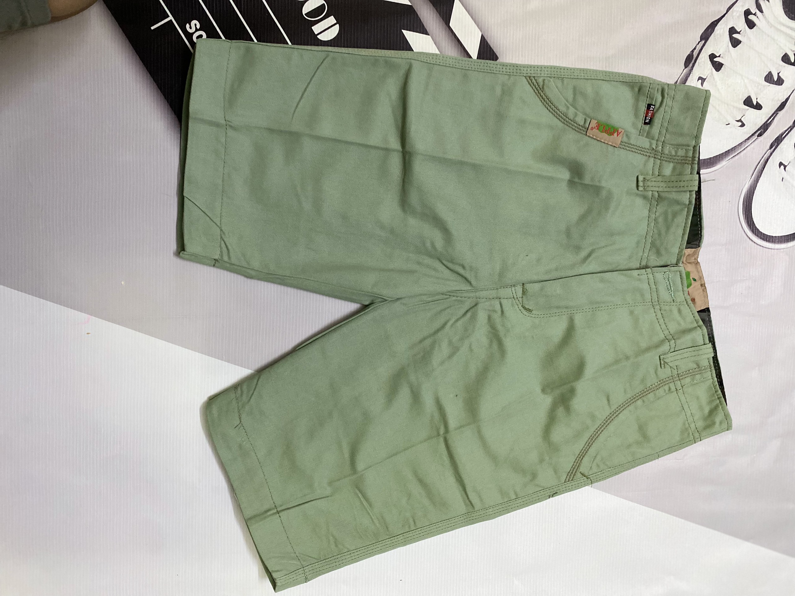 Quần Short Kaki Nam Cotton Cao Cấp