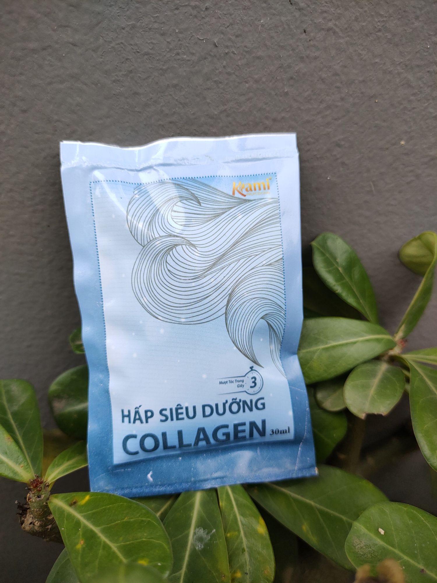Gói Ủ phục hồi Tóc Collagen Kami 30ml