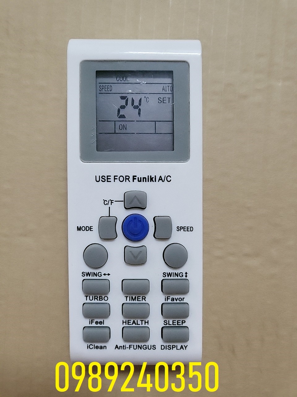 Remote điều khiển điều hòa máy lạnh Funiki