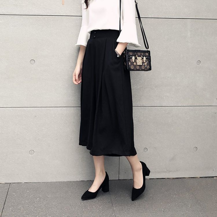 Giày cao gót da lộn 5p siêu êm chân mã SHC48