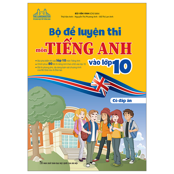 Fahasa - bộ đề luyện thi môn tiếng anh vào lớp 10