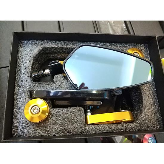 [Màu VÀNG] 1 Chiếc,1 Đôi Gương Gù Tay Lái Xe(steering wheel mirror)