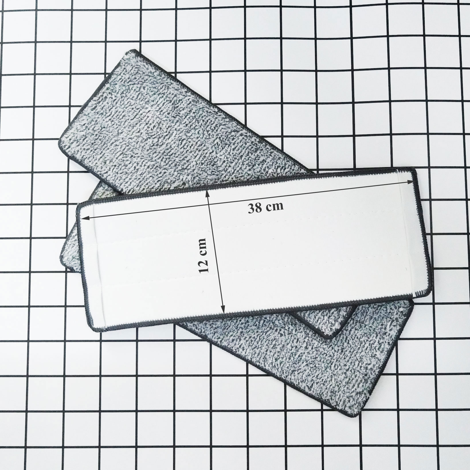 [HCM]COMBO BÔNG LAU NHÀ BẸ 12X38 CM