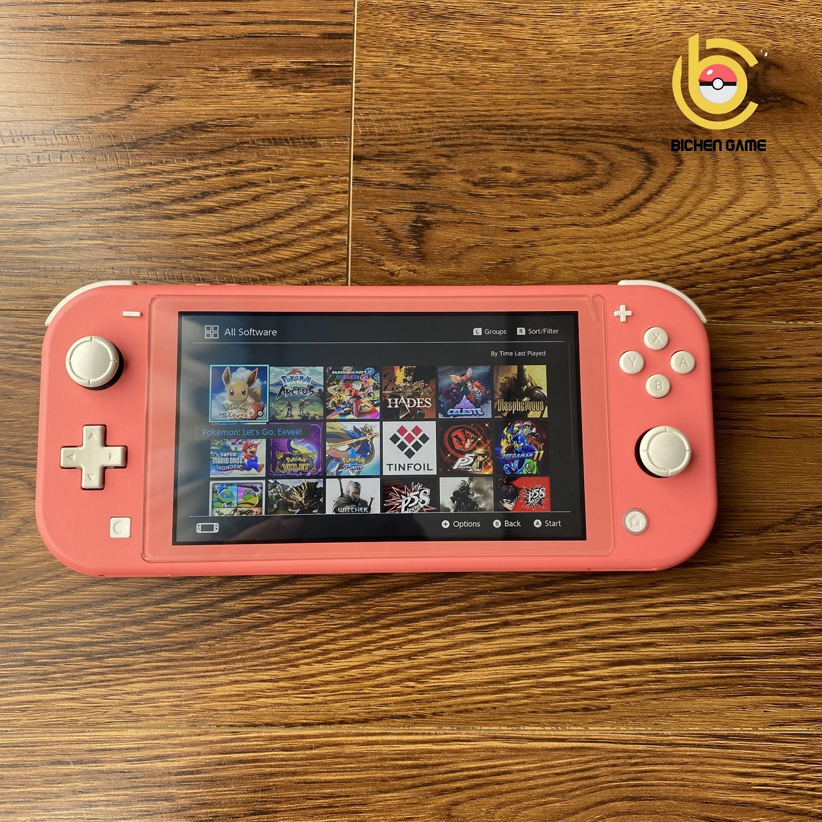Máy chơi game Nintendo Switch Lite Mod Chip cài sẵn Game