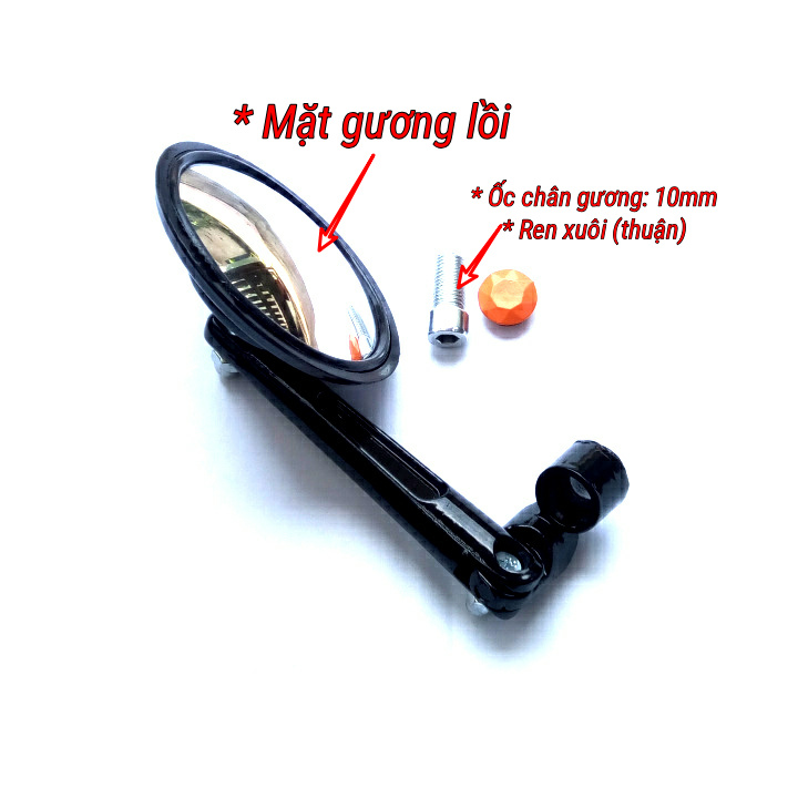 Gương cầu lồi chiếu hậu xe máy (Giá 1 chiếc)