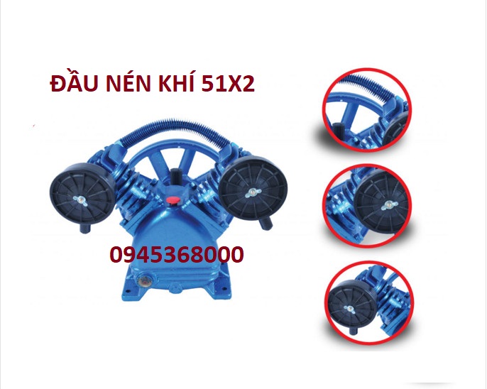 [HCM]Đầu nén khí 51x2