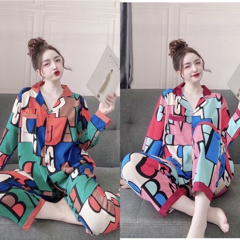 Đồ bộ Lụa Dâu 50-100kg Bigsize xinh xắn Y
