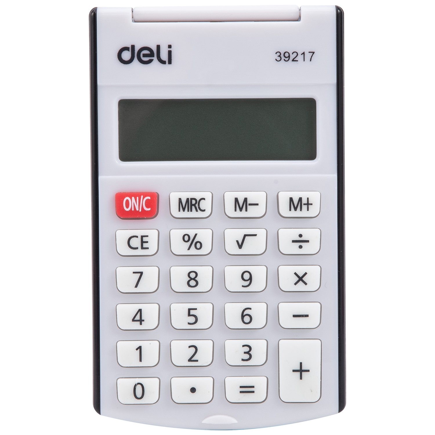 Máy tính cầm tay Deli - Cam/Xanh/Đen - 1 chiếc - E39217