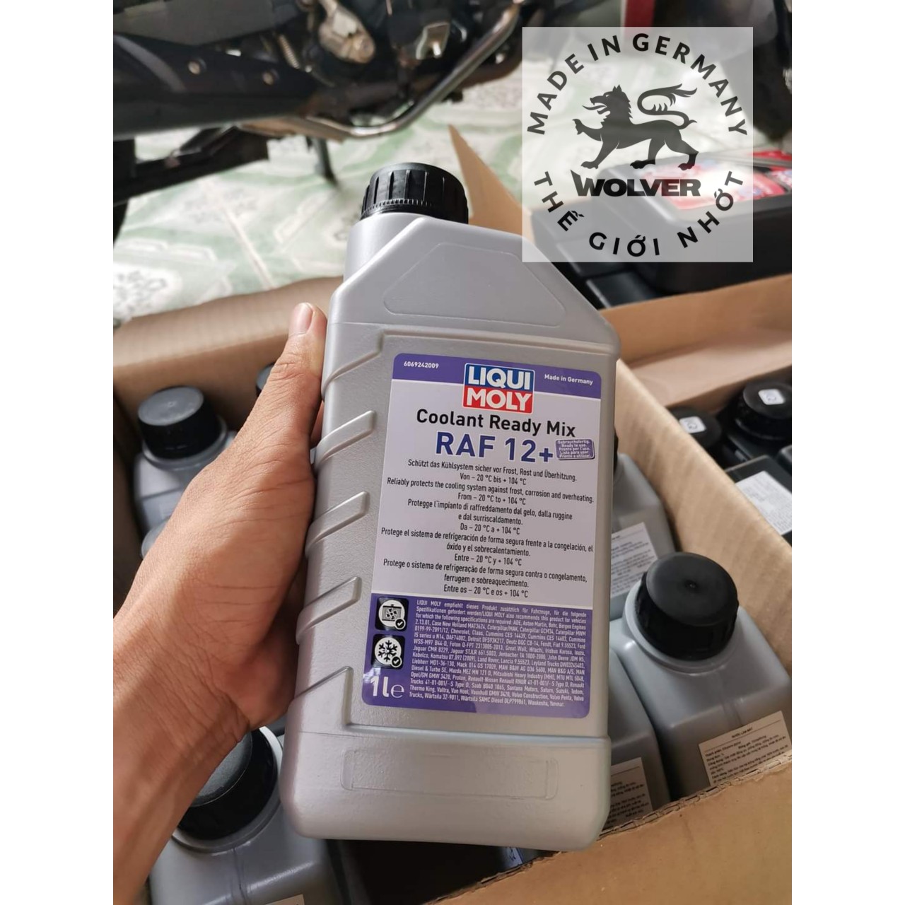 Nước Mát (Đỏ - Pha sẵn) Liqui Moly Ready Mix -6924 TEM MỚI