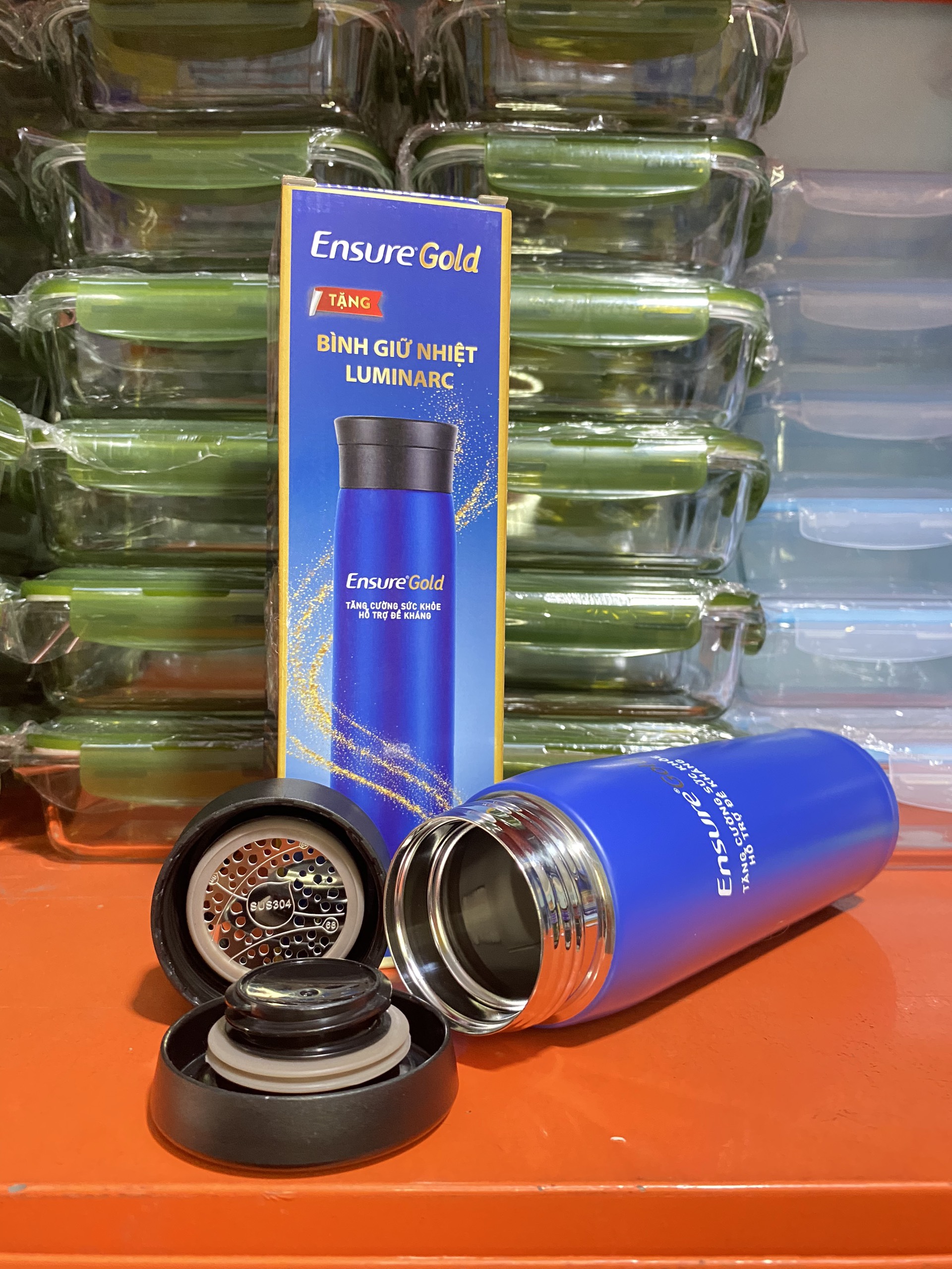 Bình giữ nhiệt Luminarc hkm Ensure 600ML