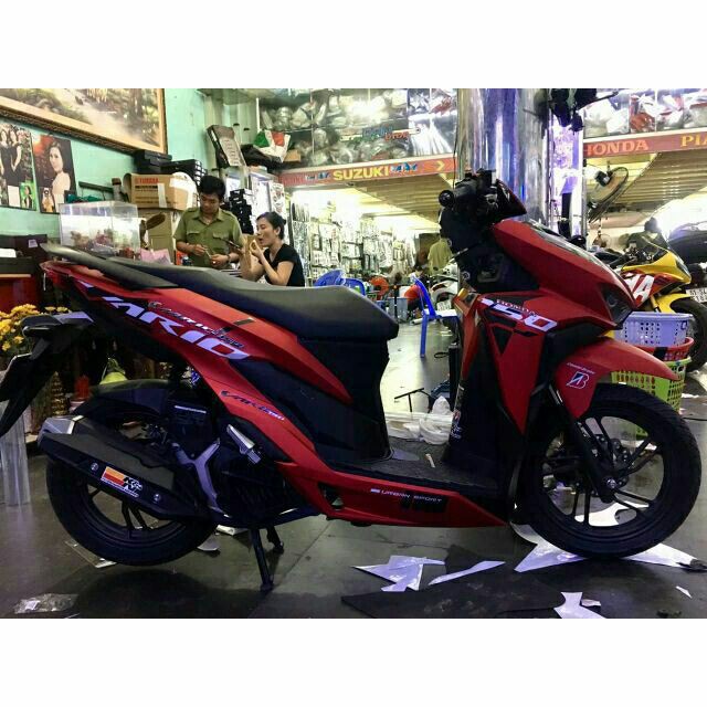 Tem Rời Malay Vario Đỏ Nhám (Bộ)