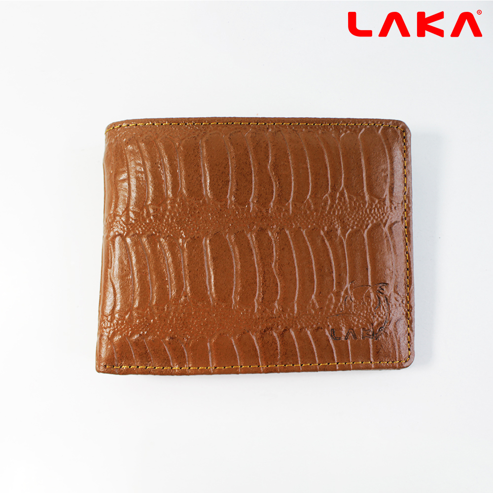 Combo Ví Da Và Thắt Lưng Da Vân Đà Điểu Laka 002