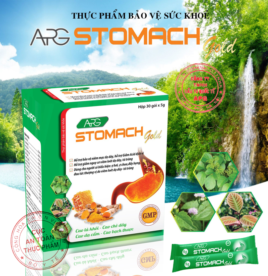 THUỐC STOMACH GOLD GIÚP BẢO VỆ NIÊM MẠC VÀ CẢI THIỆN HỆ TIÊU HÓA HIỆU QUẢ