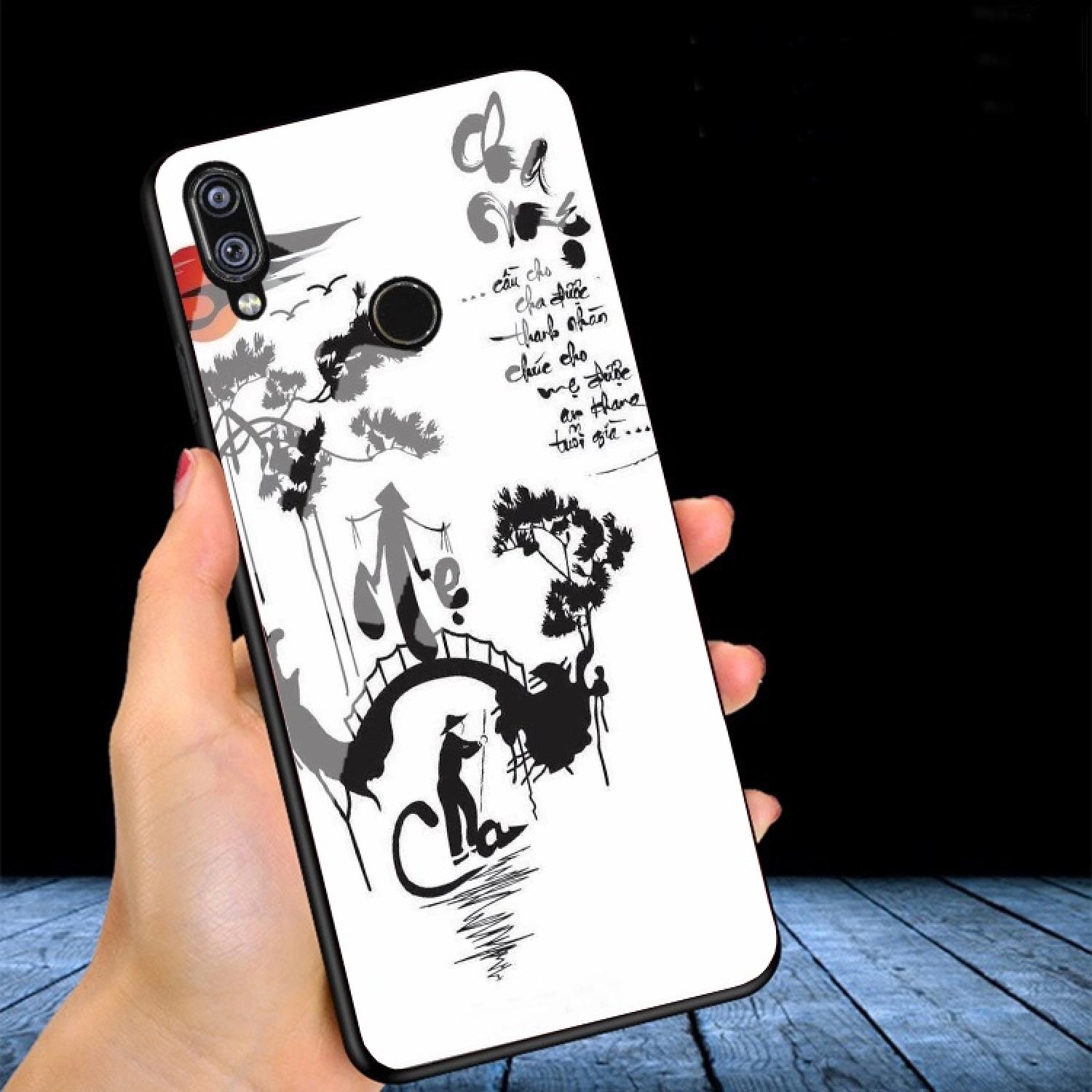 Ốp lưng kính 3d huawei y9 2019 ốp lưng thế hệ mới cao cấp