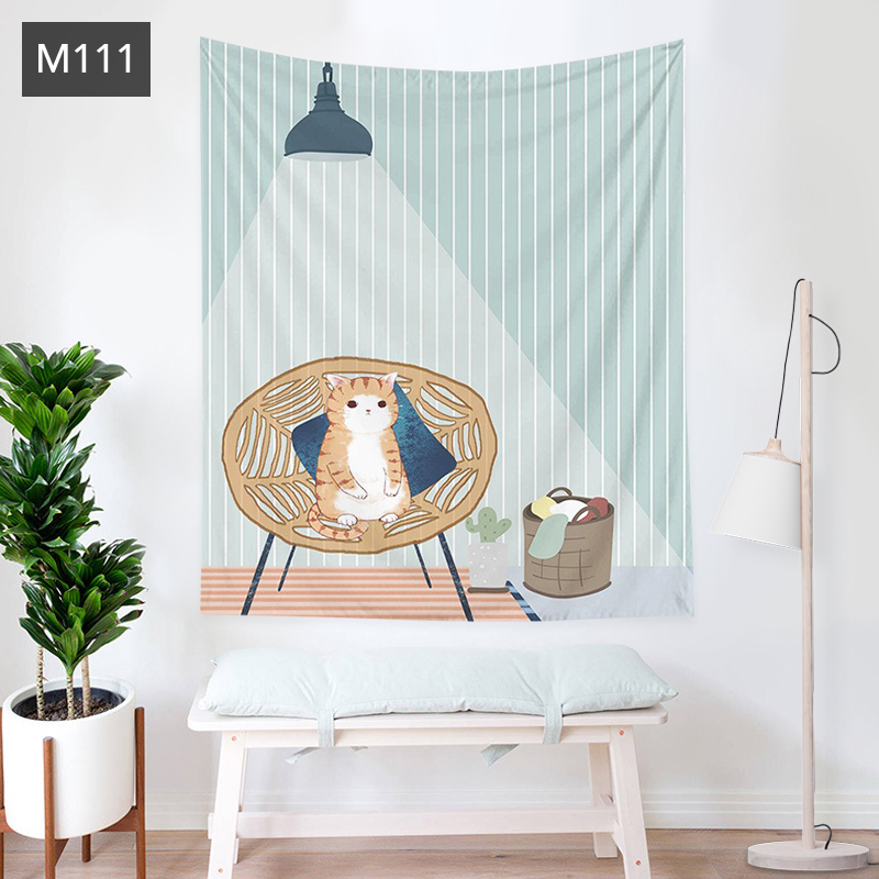 Thảm tranh vải treo tường 150x130cm