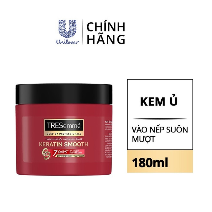 Kem Ủ TRESemmé Keratin Smooth Vào Nếp Suôn Mượt 180ml - Thái Lan
