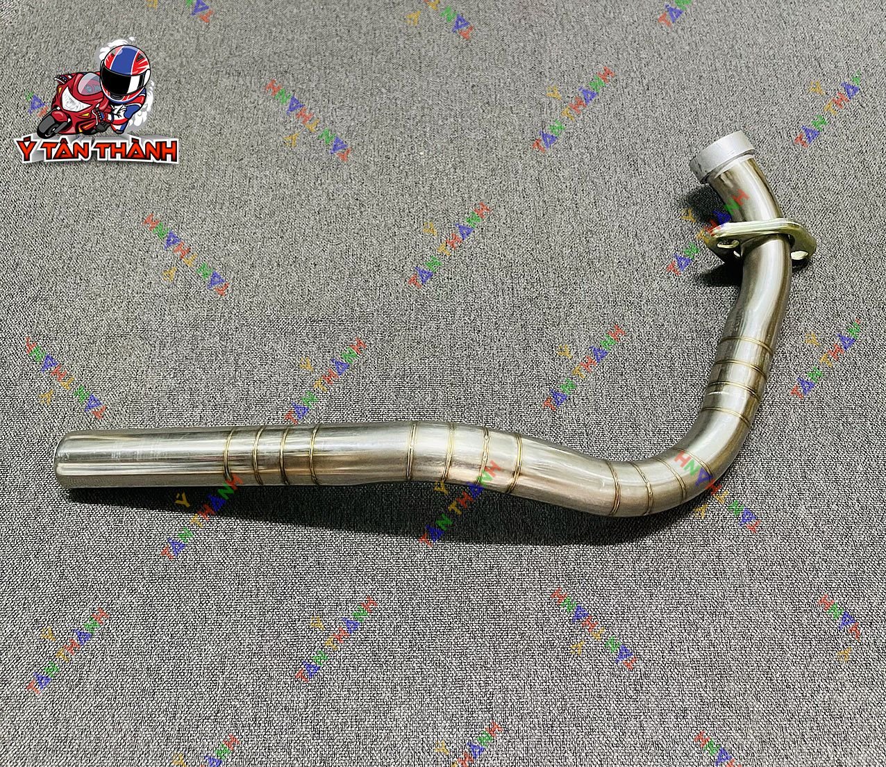Cổ Pô Inox Khúc Exciter 155