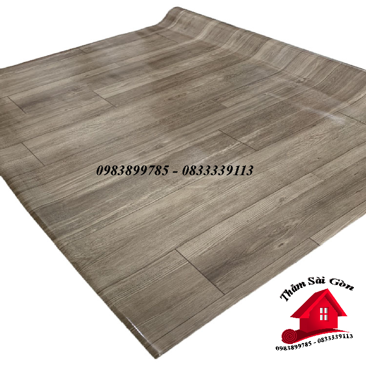 thảm nhựa vân gỗ trải sàn 0,5mm