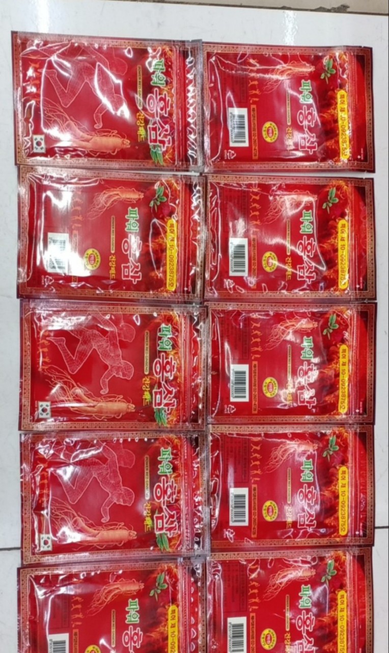 [HCM]COMBO 10 TÚI CAO DÁN HỒNG SÂM HÀN QUỐC HIMENA - 200 MIẾNG
