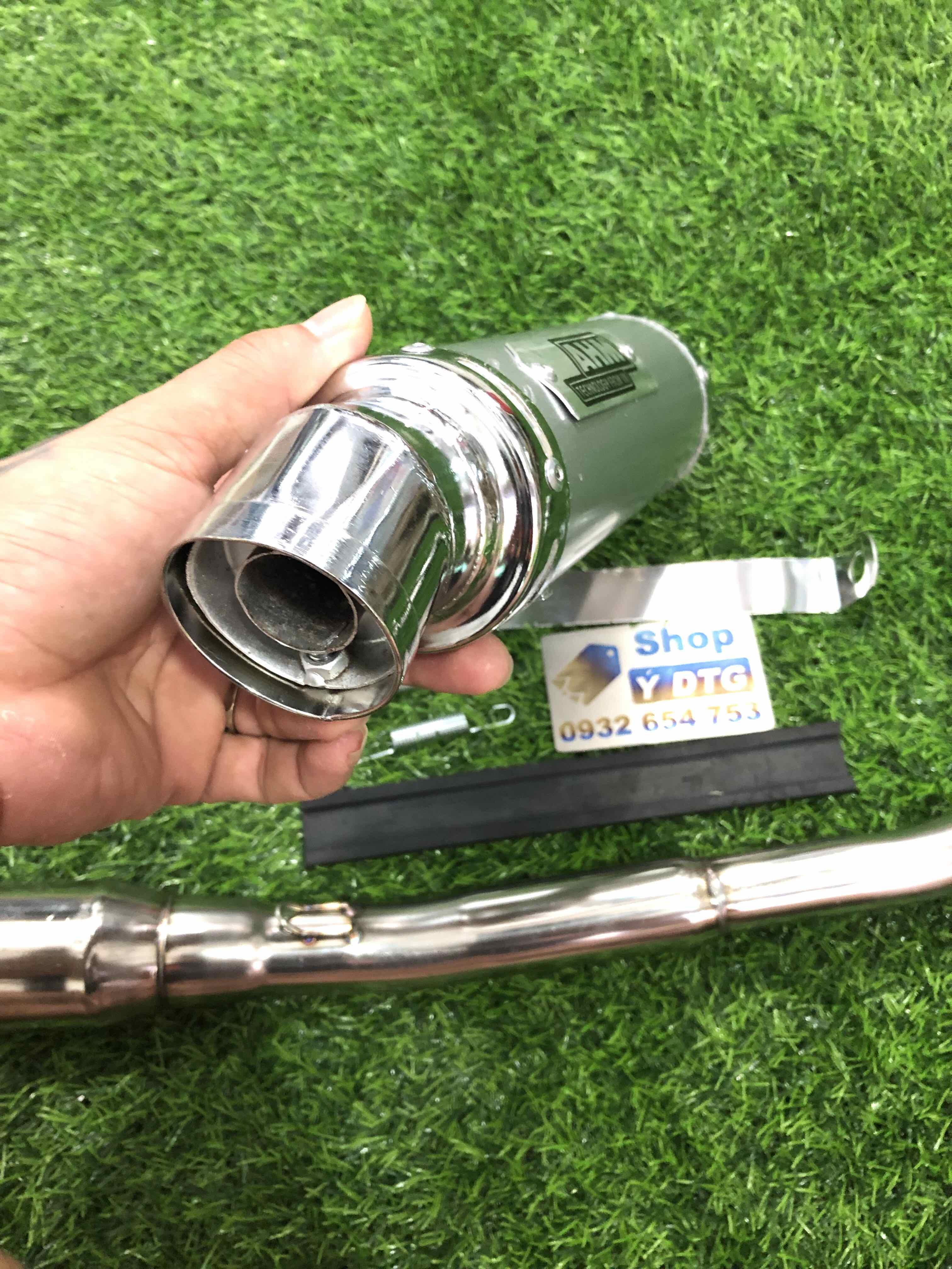 Pô Ahm Xe Wave Bạc