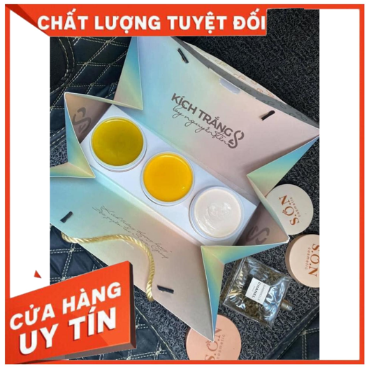 [Chính Hãng SON GROUP] Kem Kích Trắng Tam Sắc