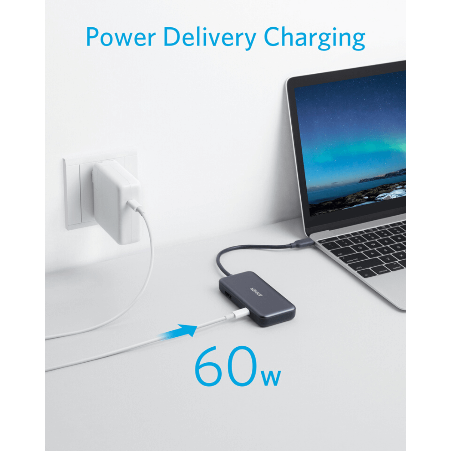 Bộ chuyển đổi Anker cổng USB-C 3 in 1 - A8335