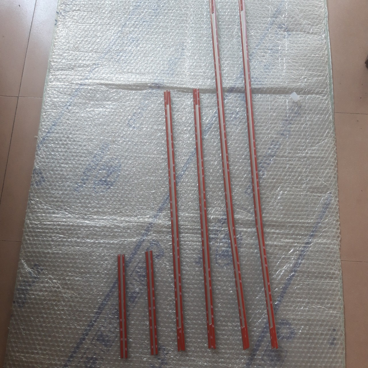 Nẹp chân kính ngoài Vios 08-13 (Nẹp mạ trang trí, Giá 1 Bộ) OEM