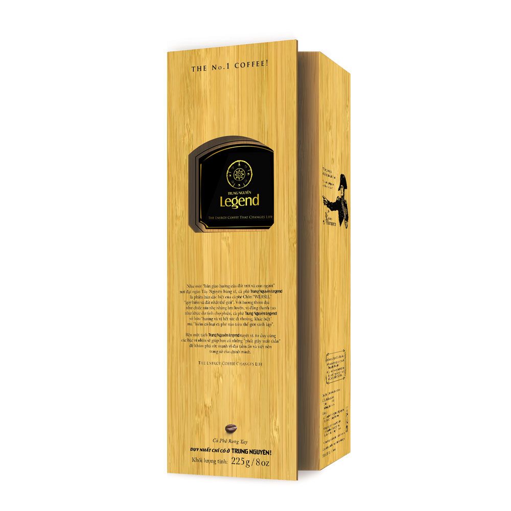 [HCM]Cà phê Trung Nguyên LEGENDEE - cà phê chồn 225gr