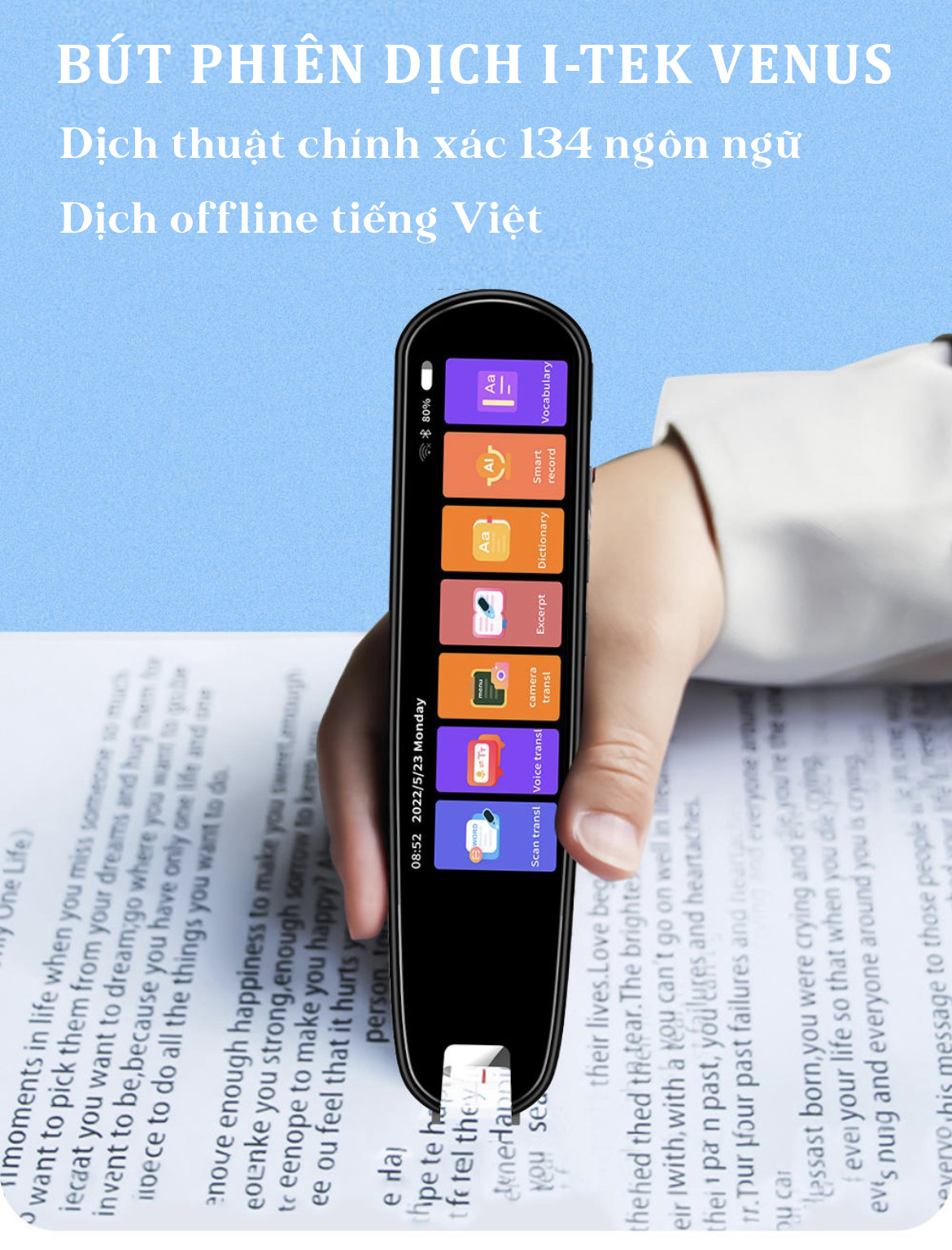 Bút phiên dịch offline Tiếng Việt