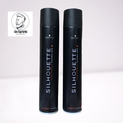 Combo Gôm Xịt Tóc Silhouette 400ML + Sáp Vuốt Tóc Volcanic Clay (Nắp Nhôm) + Lược Chaoba