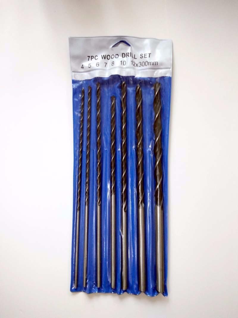 Bộ 7 mũi khoan gỗ dài 300mm