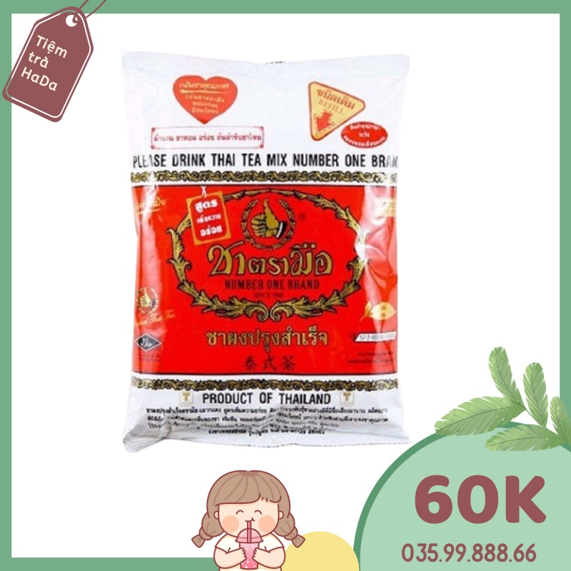 Trà thái xanh thái đỏ gói 200g trà sữa ( hàng chuẩn loại 1 )