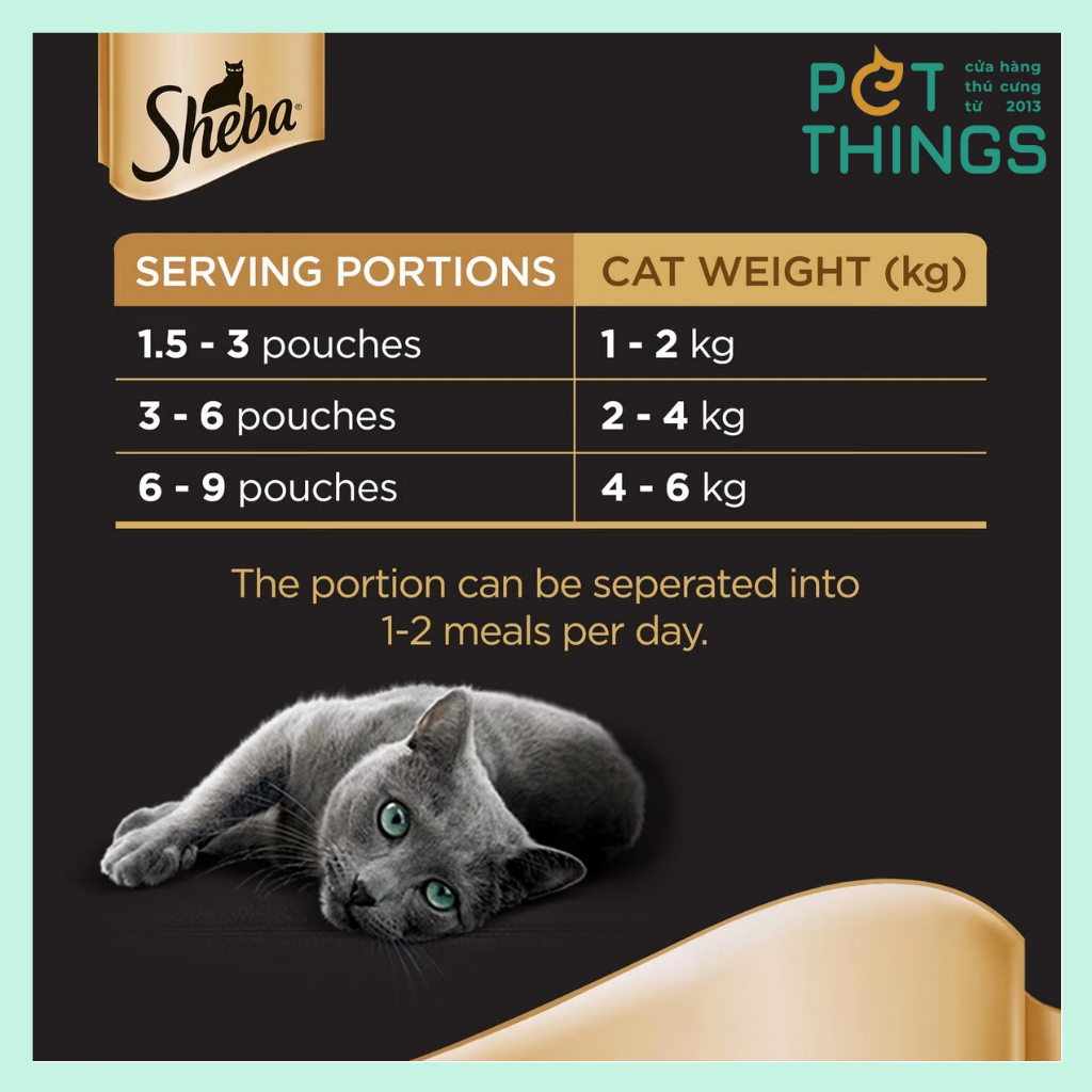 Pate Cho Mèo Sheba Gói 70g