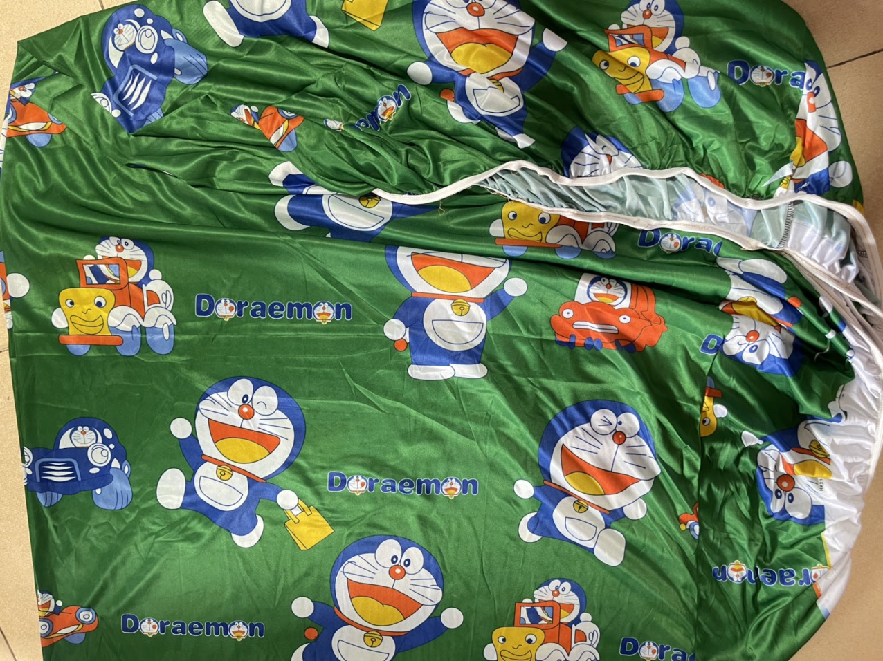 Drap Nệm Thun Jersey - Cho nệm cao 20cm (Màu sắc giao ngẫu nhiên)