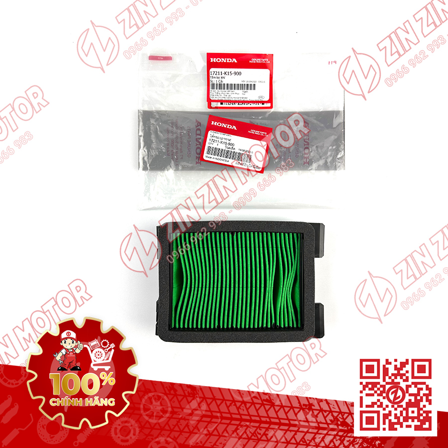 Lọc Gió - CBR 150R - 17211K15900 17211-K15-900 - ZIN ZIN MOTOR
