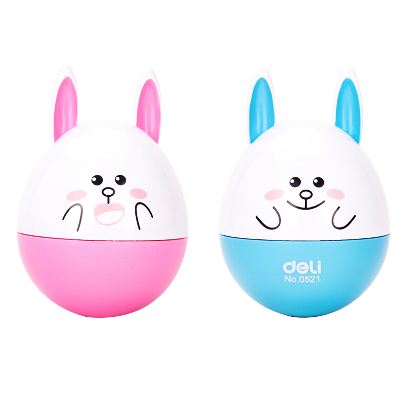 (1 Cái) Gọt chì mini Deli E0521 - hình con lật đật