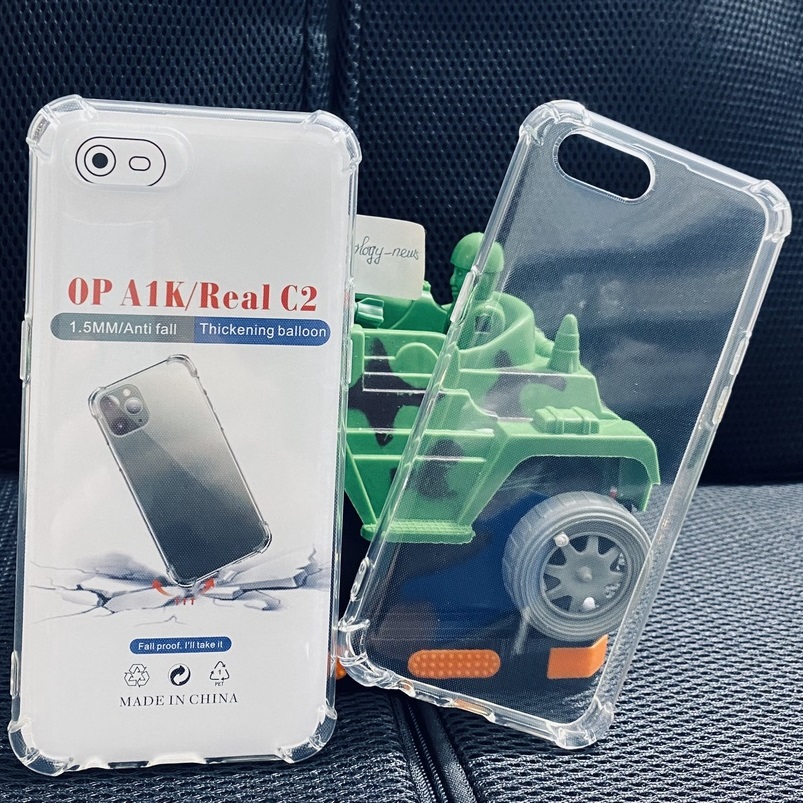 Ốp Oppo A1k / A3s / A5s / A7 - Dẻo Trong Chống Sốc Bảo Vệ Camera
