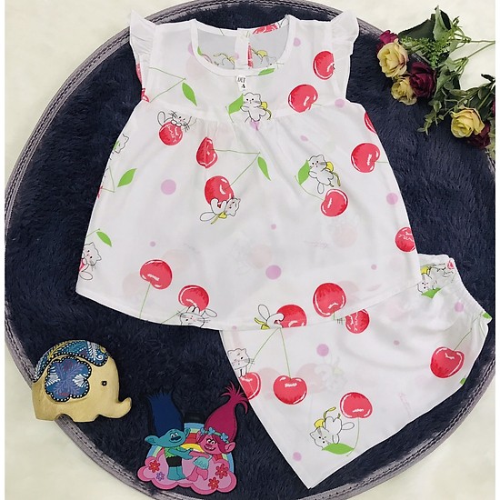 HCM Bộ quần áo Cánh Tiên vải Tole lanh loại 1 siêu mềm mịn mát mẻ cho mùa hè nắng nóng  size 1 đến 09 cho bé 5 đến 28kg BỘ TONE SIÊU MÁT MẺ Nhiều màu  Mix ngẫu nhiên