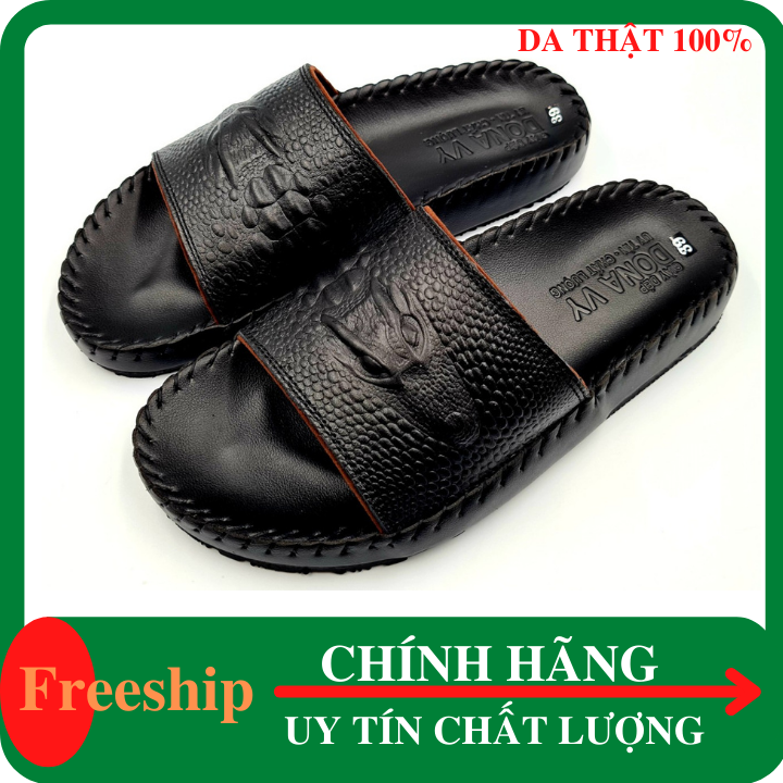 Dép da nam cao cấp thời trang