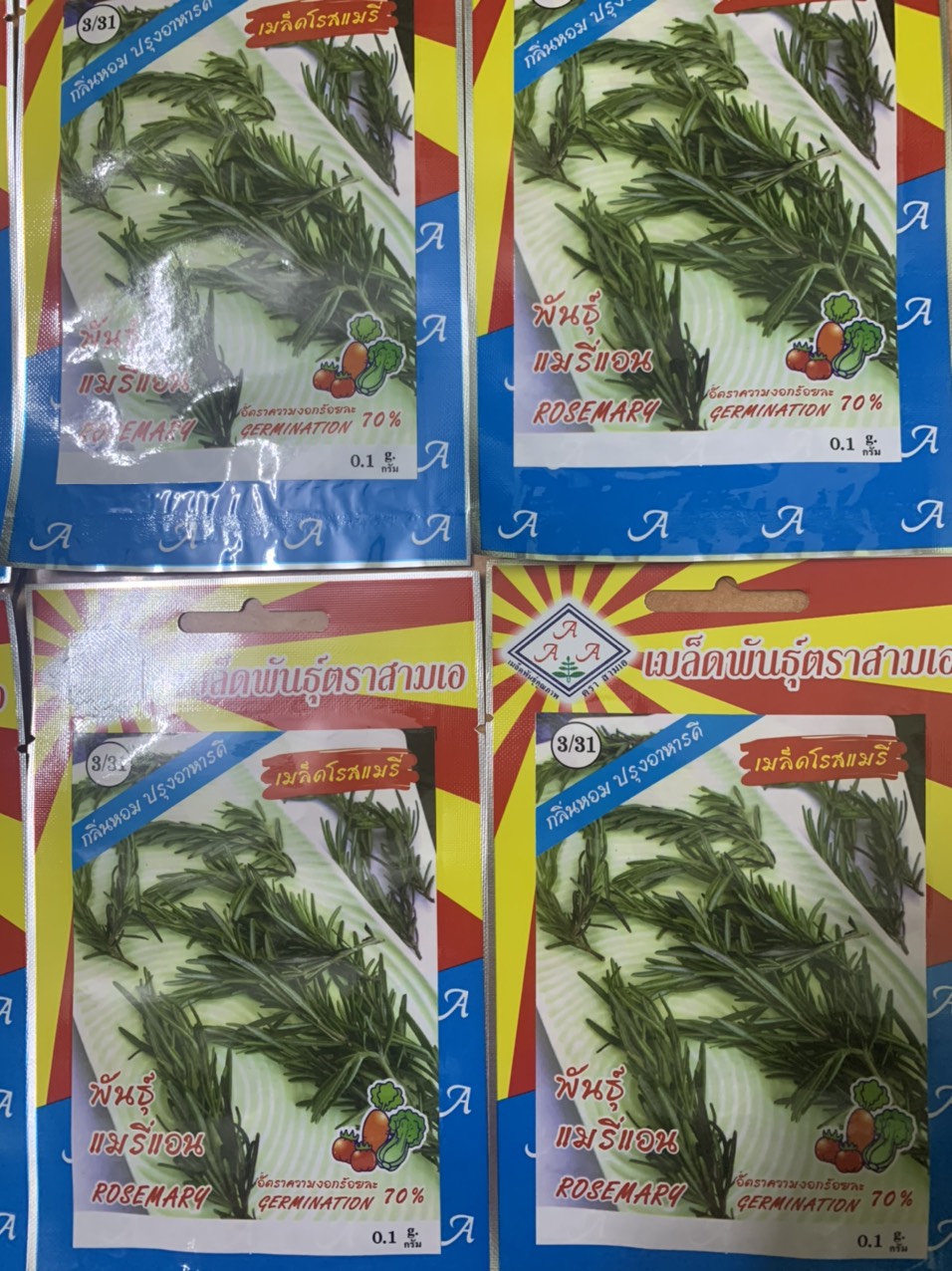 hạt giống cây hương thảo nhập khẩu thái lan