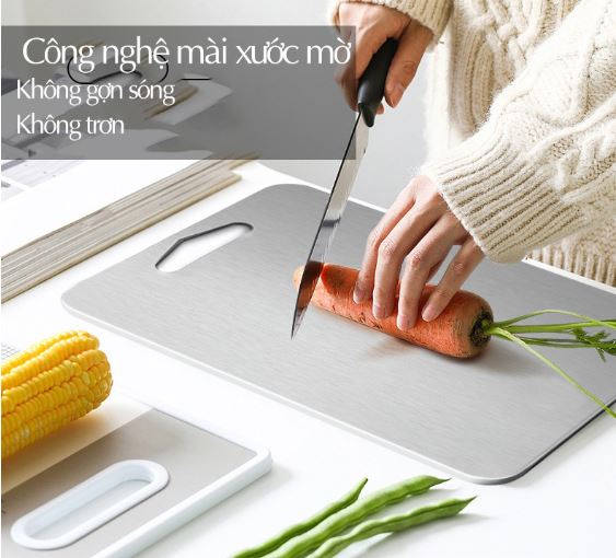 Thớt inox 304 Nanichino Thichness 0.3cm siêu dày