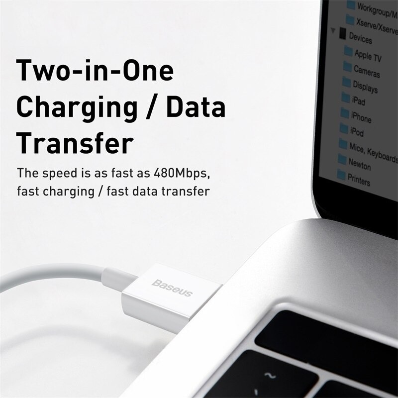 [BẢO HÀNH 12 THÁNG] Cáp sạc nhanh Baseus USB-Lightning cáp sạc 2.4A cho iPhone
