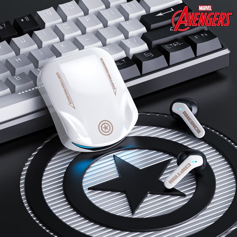 Marvel EJ-500 Semi-In-Ear Wireless Bluetooth Headset Smart Noise Cancellation HIFI High Sound Quality Low Latency Bluetooth 5.3 Headset